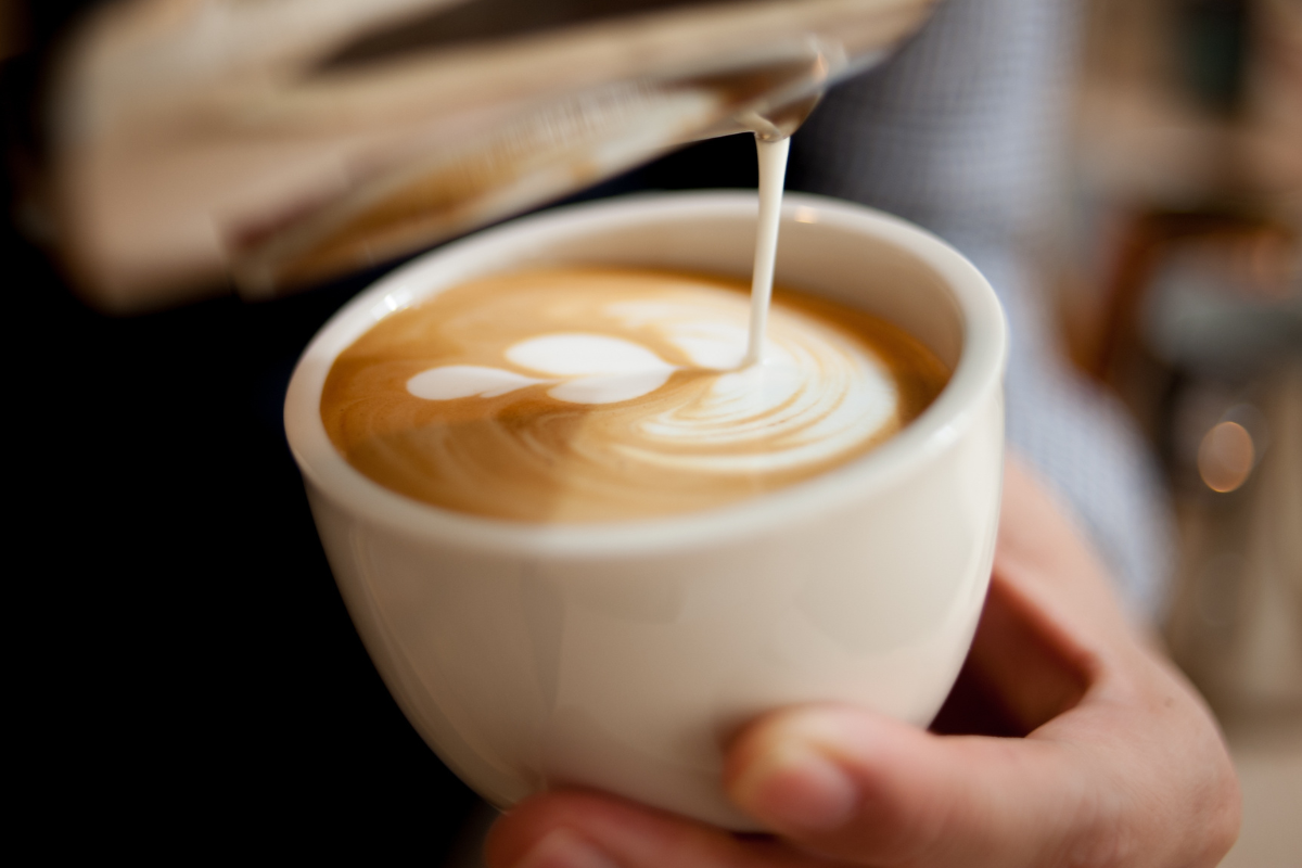 Speciality coffee served at Marley-Rose Coffee Co on the West Coast